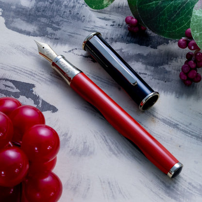 Sailor 85th Anniversary Theta Club Red Urushi 21K H-M Nib Fountain Pen