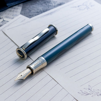 Sailor 85th Anniversary Theta Club Green Urushi 21K H-M Nib Fountain Pen