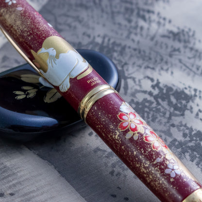 Custom Pilot Vanishing Point Capless Neko no Yume Fountain Pen 18K Gold Nib