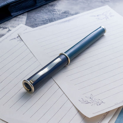 Sailor 85th Anniversary Theta Club Green Urushi 21K H-M Nib Fountain Pen