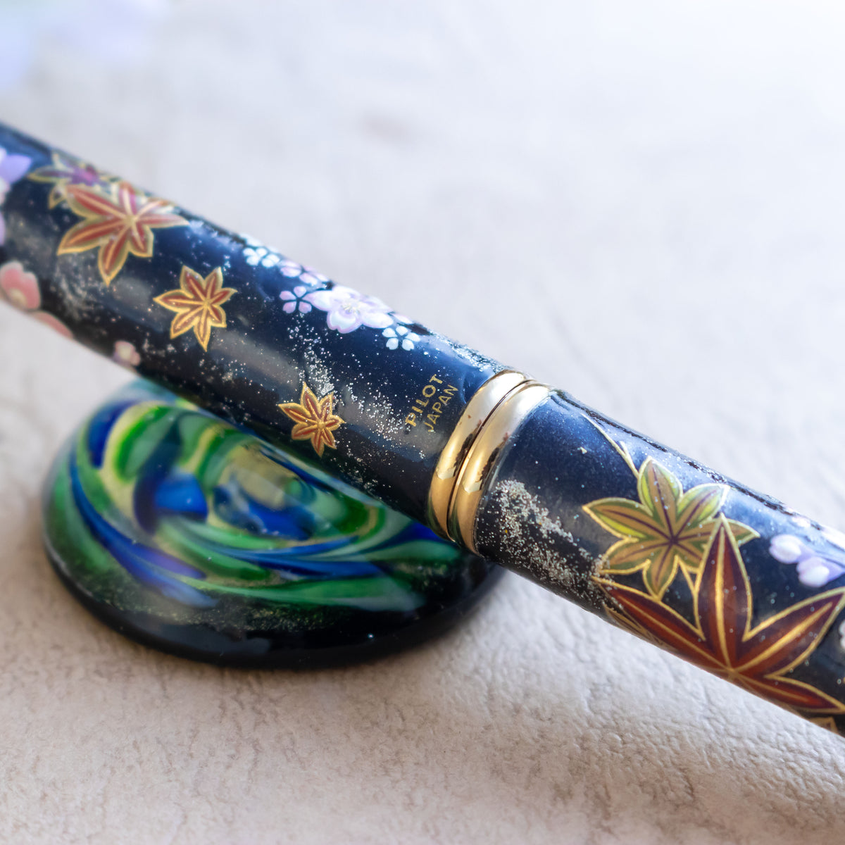 Custom Pilot Vanishing Point Capless Four Seasons Fountain Pen 18K F Gold Nib