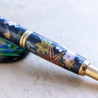 Custom Pilot Vanishing Point Capless Four Seasons Fountain Pen 18K F Gold Nib
