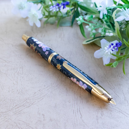 Custom Pilot Vanishing Point Capless Four Seasons Fountain Pen 18K F Gold Nib