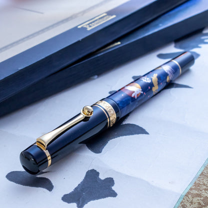 Engeika FPR Tsuki Usagi Modern Maki-e Fountain Pen