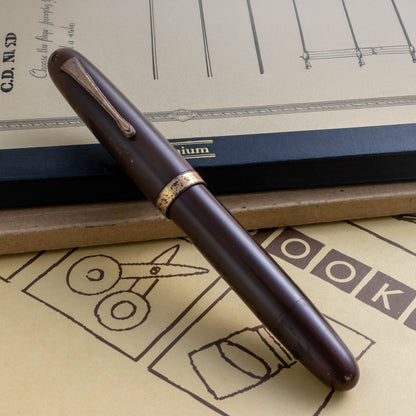 Japanese Crafted Urushi Ebonite Fountain Pen