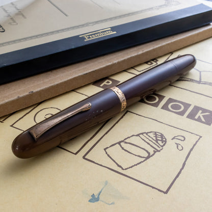 Japanese Crafted Urushi Ebonite Fountain Pen