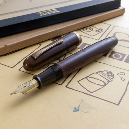 Japanese Crafted Urushi Ebonite Fountain Pen