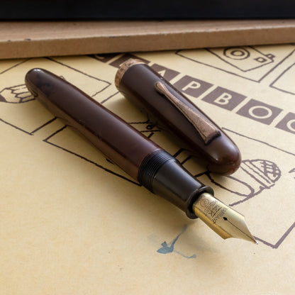Japanese Crafted Urushi Ebonite Fountain Pen