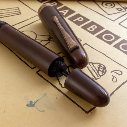 Japanese Crafted Urushi Ebonite Fountain Pen