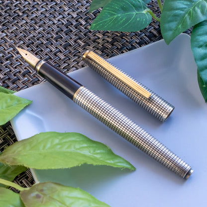Vintage 1970's Pilot Sterling Silver Fountain Pen