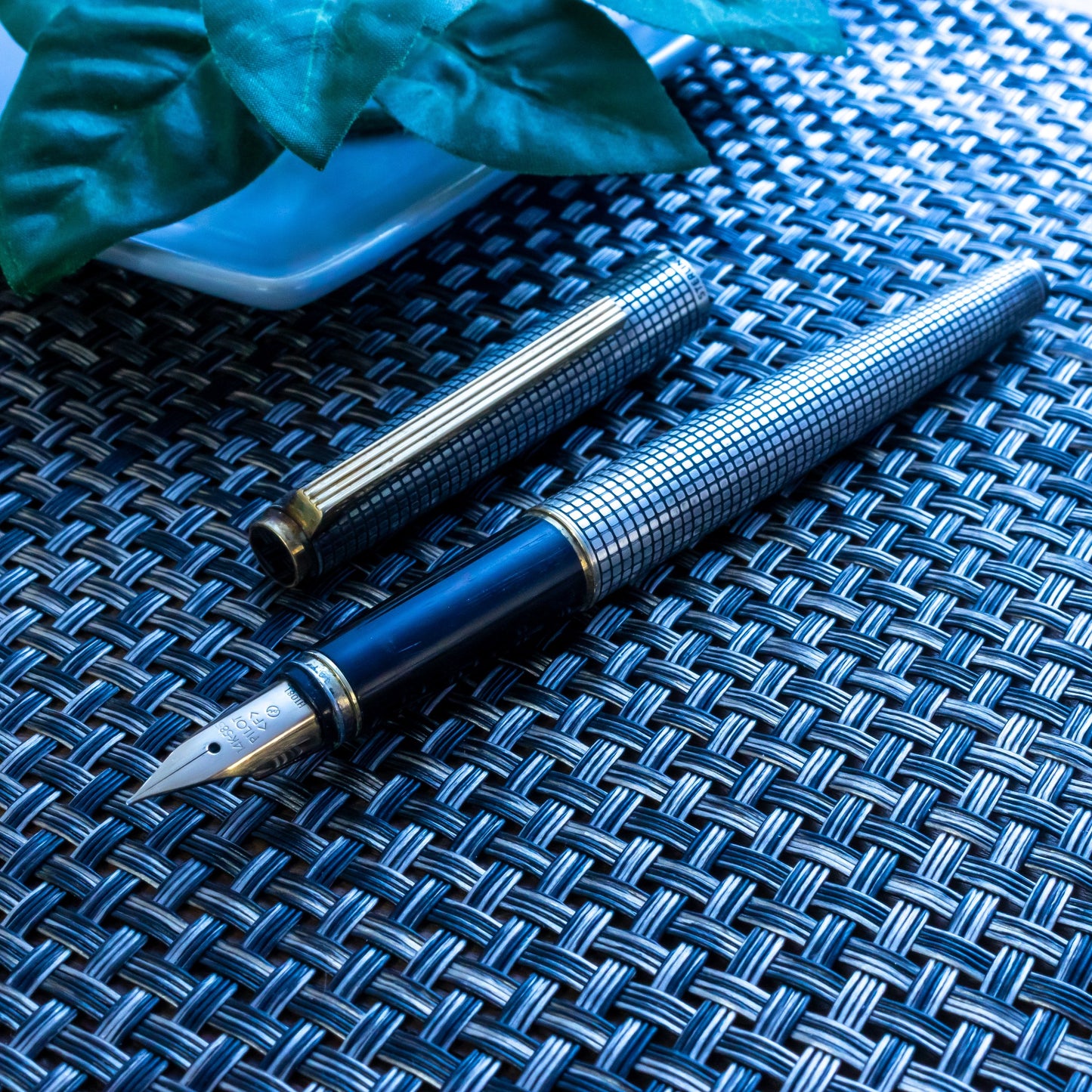 Vintage 1970's Pilot Sterling Silver Fountain Pen