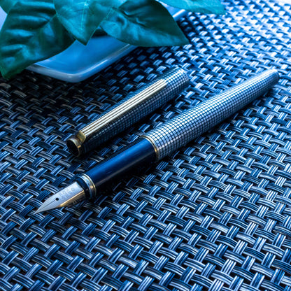 Vintage 1970's Pilot Sterling Silver Fountain Pen