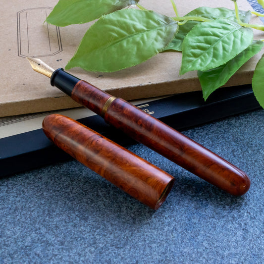 Hirai Woodworking Lacquer Unshu Series Fountain Pen