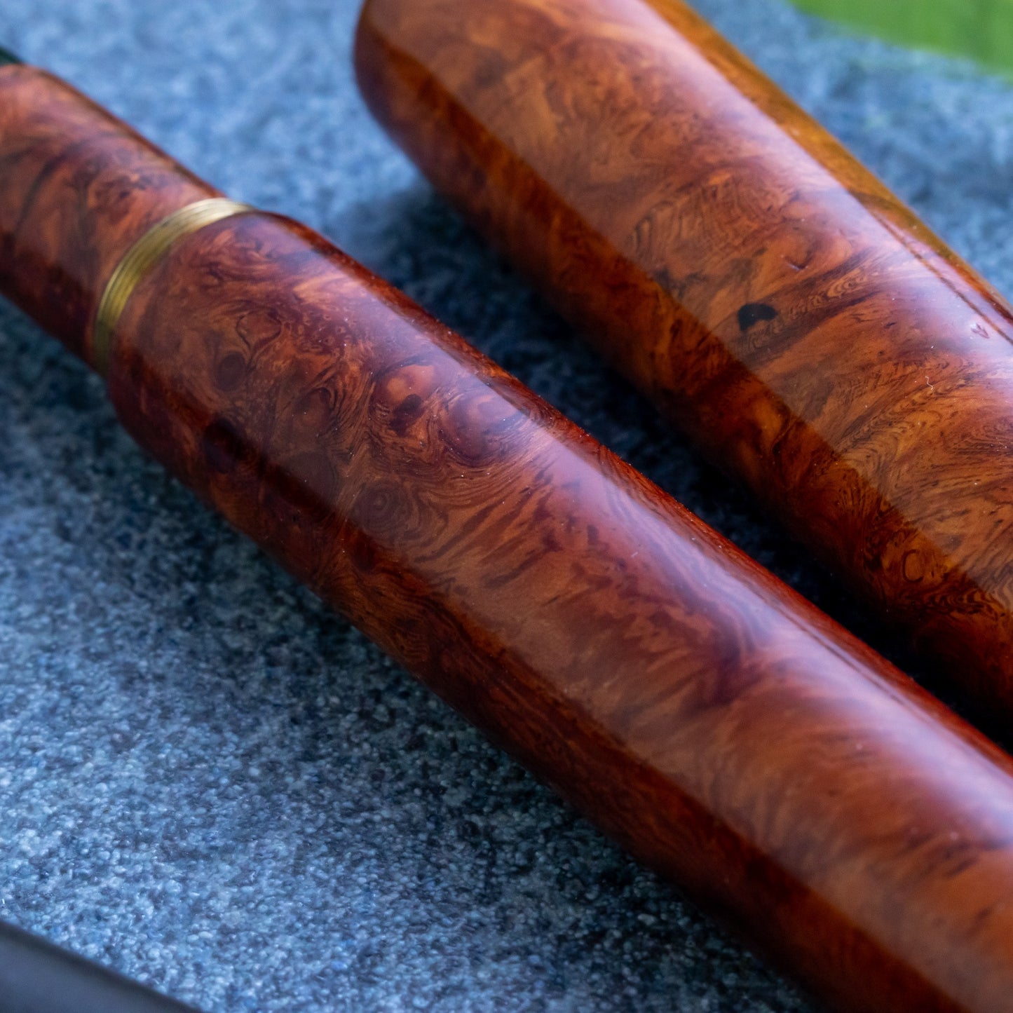 Hirai Woodworking Lacquer Unshu Series Fountain Pen
